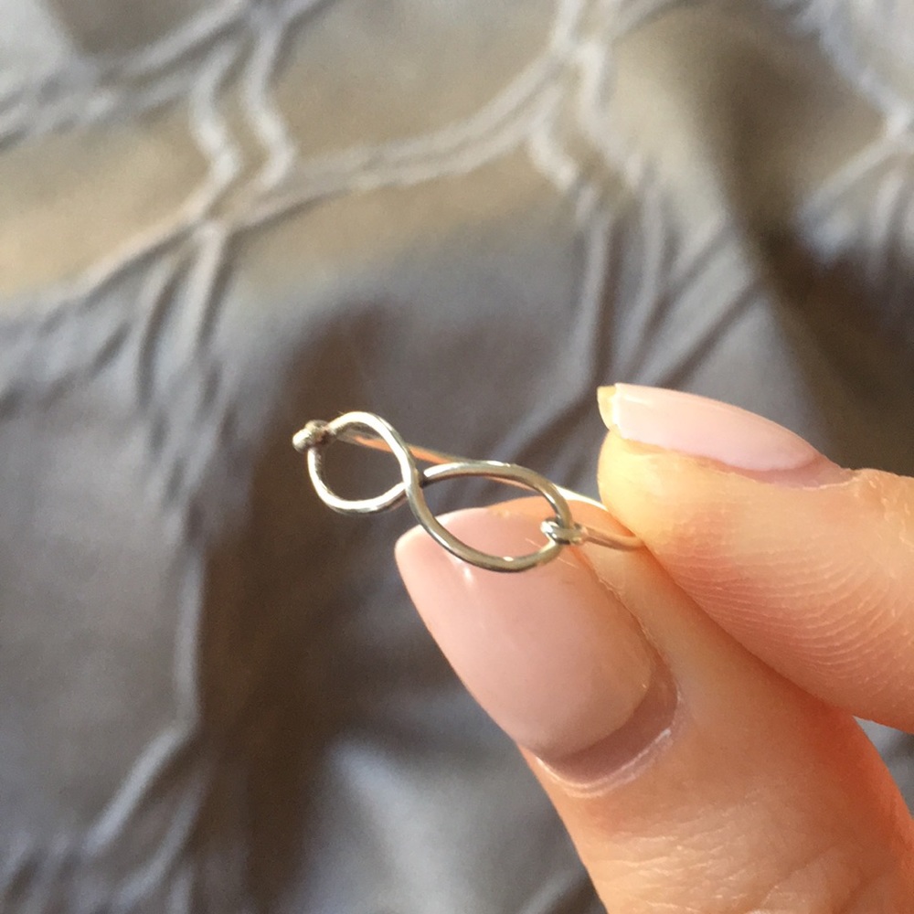 Silver Infinity Ring - image 2